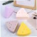 FRCOLOR 5pcs Silicone Powder Puff Holder - Triangular Makeup Accessories & Breathable Cosmetic Storage Case for Perfect Beauty Application - Buy Online on GoSupps.com
