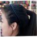 Men Wavy Metal Hairhoop Unisex Wavy Headband Black Spring Wavy Metal Hair Band with Long Teeth Hairhoop Sports Headband Headwear Accessories Black 1pc - Buy Online on GoSupps.com