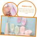 Hoement 3 Pairs Ear Muffs Make up Ear Covers Home Tools Ear Covers for Hair Dye Hair Coloring Products Hair Stencils for Barbers Accessories Modeling Silica Gel - Buy Online on GoSupps.com