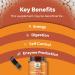 White Kidney Bean Energy Booster Capsules - Natural AMPK Activator & Antioxidant Supplement for Men and Women - Buy Online on GoSupps.com
