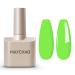 MAYCHAO 15ML Green Gel Nail Polish 1Pc Neon Green Gel Polish Soak Off UV LED Halloween Nail Polish Nail Art Starter Manicure Salon DIY at Home 0.5 OZ