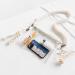 Clear Crossbody Purse with Macrame Wrist Strap and Tassel - Stadium Approved Transparent Shoulder Bag for Concerts and Events - Buy Online on GoSupps.com