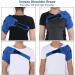 Doact Shoulder Bandage & Support Wrap | USB Heated Shoulder Pillow for Rotator Cuff Relief (Blue L) - International Shipping Available - Buy Online on GoSupps.com