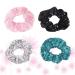 Shop Beaupretty 4-Piece Sequin Hair Scrunchies Stylish Rubber Ponytail Holders & Hair Accessories for All Hair Types | International Shipping Available - Buy Online on GoSupps.com