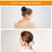 Ruicaifu 8pcs Elastic Hair Nets Shiny Invisible Hair Net Bun Cover with Rhinestones Elastic Edge Mesh Women Hair Nets for Ballet Dancer Chef Nurse Bank Officer (Black and White) - Buy Online on GoSupps.com