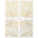 Slider French Graphic Swirl Stripe Tape Leopard 3D Metallic Nail Sticker Golden(1346) Style1346 - Buy Online on GoSupps.com