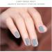 Grey Gel Nail Strips KALEFUL Semi Cured Gel Nail Stickers Nail Art Decoration Design Supplies - Buy Online on GoSupps.com