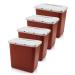 Bulk Professional Sharps Container 2 Gallon | Large Puncture Resistant Biohazard Medical Waste Disposal Box for Safe Needle and Syringe Collection | Approved for Home and Professional use (4)