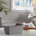 McKesson Plastic Wash Basin - 7 qt - Rectangle Design - 1 Count - Pack of 1 - Buy Online on GoSupps.com