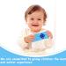2-Pack Baby Teething Toys for Babies 6-12 Months - BPA Free Silicone Chew Toys for Teething Itchy Relief (White+Blue/Grey+Blue) - Buy Online on GoSupps.com
