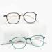 Ultra-Light Metal Square Frame Blue Light Blocking Glasses for Men & Women - Anti UV Ray Computer Reading Glasses 51mm - Buy Online on GoSupps.com