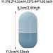 Amagogo Facial Ice Roll Ice Facial Cube Tool Small Beauty Accessories for Home Travel blue - Buy Online on GoSupps.com