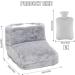 Fivtsme Electric-Free 2-in-1 Foot Warmer & Hot Water Bottle | Super Soft Heating Pads for Cold Feet | 1L Gray Comfort for Women Men & Children - Buy Online on GoSupps.com