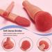 Buy XhuangTech 5Pcs Makeup Brush Set Premium Synthetic Brushes with Bling Rhinestone Case for Flawless Foundation Powder and Eye Makeup (Pink) International Shipping Available - Buy Online on GoSupps.com