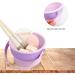 Silicone Makeup Brush Cleaner Mat 2 In 1 Hangable Makeup Brush Cleaning Bowl with Drying Makeup Brush Holder Multifunctional Cleaning Tools for Makeup Brushes Makeup Sponge Powder Puff (Purple) - Buy Online on GoSupps.com
