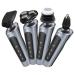 Eurobuy 4 in 1 Electric Razor for Men Waterproof Mens Electric Shavers Cordless Nose Hair Trimmer with Facial Cleansing Brush for Facial and Body Shaving USB Rechargeable
