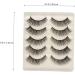 FRCOLOR 15 Pairs of 3D Eyelashes Volume False Eyelashes False Eyelashes for Women Soft Light Fake Eyelashes Stripes Long Thick Eyelashes Gentle Adhesive 5D - Buy Online on GoSupps.com