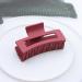 Hollow Frosted Square Grab Clip 8.5cm Medium Hair Clip Sweet Beauty Shark Clip (Set Of 8) Claw Clips For Thick Hair 8PC - Buy Online on GoSupps.com