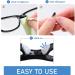 12 Pairs Silicone Nose Pads - Anti-Slip Soft Holder for Glasses & Sunglasses | Black & Transparent | Sports Eyewear Essentials - Buy Online on GoSupps.com