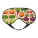 Fruit and Vegetable Sleep Mask-Adjustable Breathable Fashionable Eye Mask for A Comfortable Sleep Experience