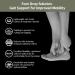 Aider Dropfoot Brace Type 3 - Lightweight Foot Stabilizer for Enhanced Gait - Orthopedic Medical Equipment - Right Foot Support with Adhesive Velcro - Buy Online on GoSupps.com