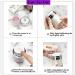 Tumuued Acrylic Makeup Cosmetic Containers with Shampoo Pump Refillable and Suitable for Travelling - Buy Online on GoSupps.com