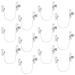 12Pcs Window Restrictor Locks for Kids Window Restrictors UPVC Baby Security Window Locks with Screws Keys for Baby Child Children Safety Window Locks Door Locks for Home Public School and Commercial 12pcsWhite