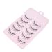 5 Pairs Fake Eyelashes Girls Accessories False Eyelashes False Lashes Wispy Lashes Fakes Eyelash Magnetic Girl Makeup Eyelashes Girl Eyelash Beauty Girl False Lash Beauty Eyelashes