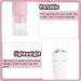 NICENEEDED 2Pcs 20ml Refillable Eye Cream Roller Bottle Travel Size Essential Oil Roller Bottles Cosmetic Empty Tube Cosmetic Storage Container for Women Girls - Buy Online on GoSupps.com