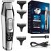 Professional Hair Clippers & Beard Trimmer for Men | Adjustable Speed LED Digital Carving Electric Razor - International Shipping Available - Buy Online on GoSupps.com