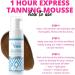 Skinny Tan Express Mousse - 1 Hour Hydrating Self Tan with Coconut Water - 150ml | Vegan & Cruelty Free - Buy Online on GoSupps.com