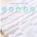 10-Pack Hmlike Muslin Squares Baby Wash Cloths - 100% Organic Cotton, 6 Layers, Extra Soft - 13x13 - Unisex - Buy Online on GoSupps.com