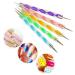Lookathot 5pcs Professional Nail Drill Point Pencil Pen for Rhinestones Manicure Nail Art Paint & Dotting Tool DIY