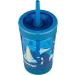 Contigo Kids Spill-Proof Tumbler Set with Stainless Steel & BPA-Free Plastic - Blue Raspberry Cosmos & Gummy Spaceship - Buy Online on GoSupps.com