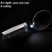 Glass with Light Handheld Illuminated Magnifier 5X No Frame HD Lens for Old Man Reading Inspection Soldering Needlework Repair Hobby Crafts Good Times - Buy Online on GoSupps.com