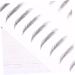 AUTSUPPL 2 Pairs Simulation Eyebrow Hair-like Simulation Artificial Eyebrow Patch Eyebrow Waterproof Black 21.00X15.00X0.01CM Black - Buy Online on GoSupps.com