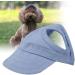 Adjustable Blue Baseball Cap for Dogs & Cats - Summer Sun Protection Hat for Outdoor Travel - Reusable Pet Accessory - Buy Online on GoSupps.com