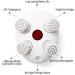 Eunmsi Scalphero: Smart Electric Scalp Massager with Red Light for Hair Growth - Waterproof & Portable Head Massager - Buy Online on GoSupps.com