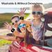 Acupressure Tape & Bracelets for Nausea Relief | 4-Pair Set | Pregnancy & Motion Sickness Support - Buy Online on GoSupps.com