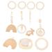 ibasenice Baby Gym Toys Set | Hanging Sensory Decor for Kids' Room | Newborn Bell Car Decorations | White Hemuhuan 26X8.5CM - Buy Online on GoSupps.com