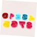 Alipis 10pcs Silicone Molds Silicone Baking Mold Number Molds Number Fondant Mold 10 Piece Set Fudge - Buy Online on GoSupps.com