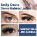 Qeelasee 0.07 Thickness CC Curl 11mm Volume Mink Eyelash Extensions - Professional Salon Grade Semi-permanent Silk Lashes - Buy Online on GoSupps.com
