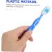 Magiclulu 30 STK Prison Toothbrush - Compact Tooth Cleaning Tools for Travel | Durable Plastic Toothbrushes in Blue - Ideal for Prison Requirements - Buy Online on GoSupps.com