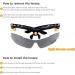 Free Soldier Tactical Sports Glasses - Polaroid Sunglasses for Men | 5-in-1 Military MTB & Running Glasses for Cycling Hiking & Outdoor Activities - Buy Online on GoSupps.com