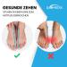 SanMedix Hallux Valgus Toe Spreader Training Band - Pain Relief Correction Set for Women & Men - Buy Online on GoSupps.com