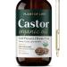 Castor Oil by Plant of Life - USDA Organic 100% Pure Cold-Pressed Hexane-Free - Strengthen Repair for Hair Eyebrow Eyelash - (2oz (60mL))