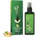 GrowthPlus Spray nourrissant au gingembre bio Growth Plus Spray nourrissant naturel pour cuir chevelu Spray nourrissant au gingembre pour homme et femme (1 pi ce) 1 pi ce.