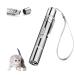 Cat Toys for Indoor Cats Kitten Pointer Toys Cat Pointer Toy for Indoor Tease Cats Pointer Toy Playing Training Chaser Interactive Pet Dogs Indoor Cats Kitten Red Light Pointer Toys Silver