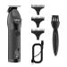 Professional T Blade Hair Trimmers Zero Gapped Hair Clippers for Men Cord/Cordless Rechargeable Hair Liners Clipper Metal Hair Cutting for Head/Beard - Black