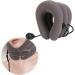 Kokiya 3 Layer Neck Stretcher Neck Cervical Collar Inflatable Portable Personal Use Traction Equipment for Office Car Travel Adults grey - Buy Online on GoSupps.com